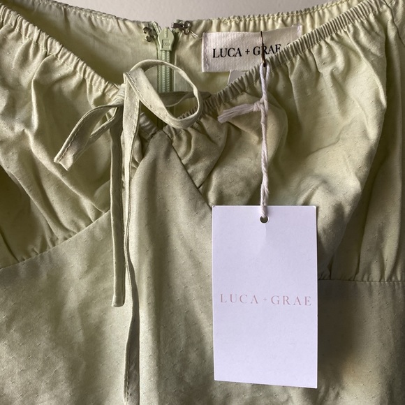 The perfect little green dress! New with tags. Brand: Luca + Grae - Picture 2 of 5